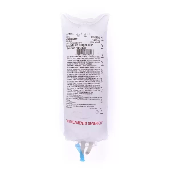 Lactato de ringer 1000ml - Baxter