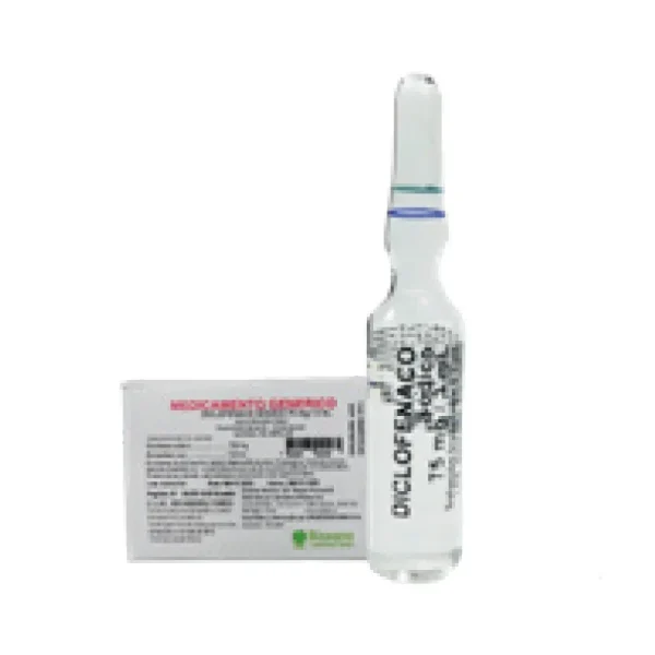 Diclofenaco Sódico 75mg/3ml